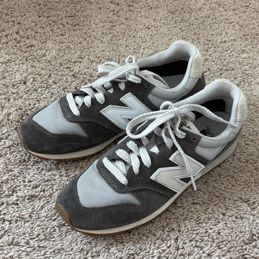 New Balance Women’s Charcoal and Light Gray Sneakers